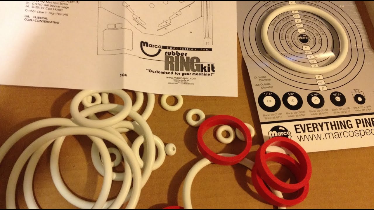 How to Replace Rubber Rings on a Pinball Machine