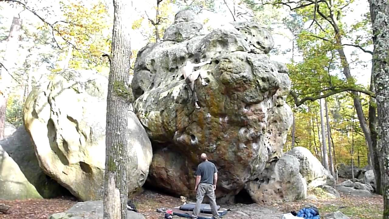 Gazoline - 7a - Roche d'Hercule (Fontainebleau)