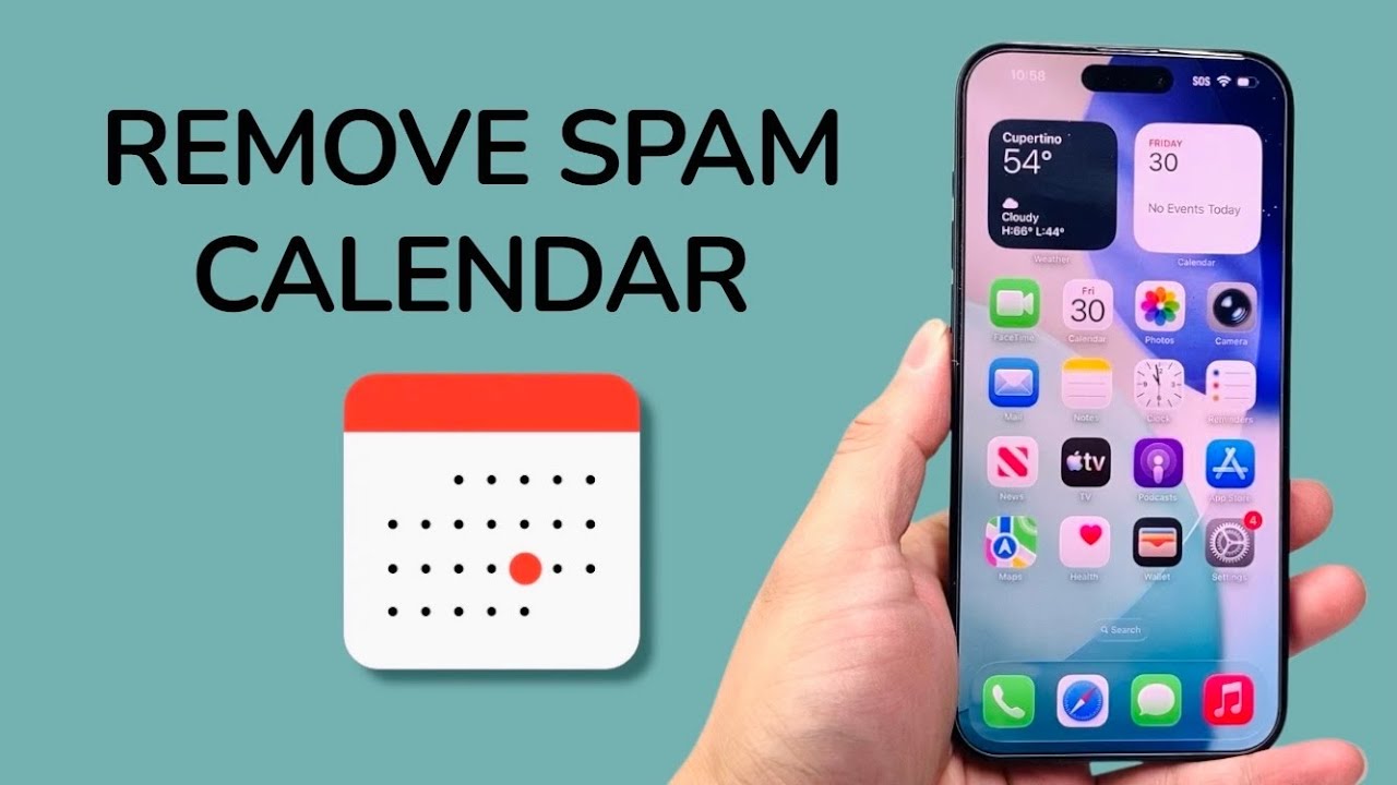 How To Remove Calendar Spam On iPhone