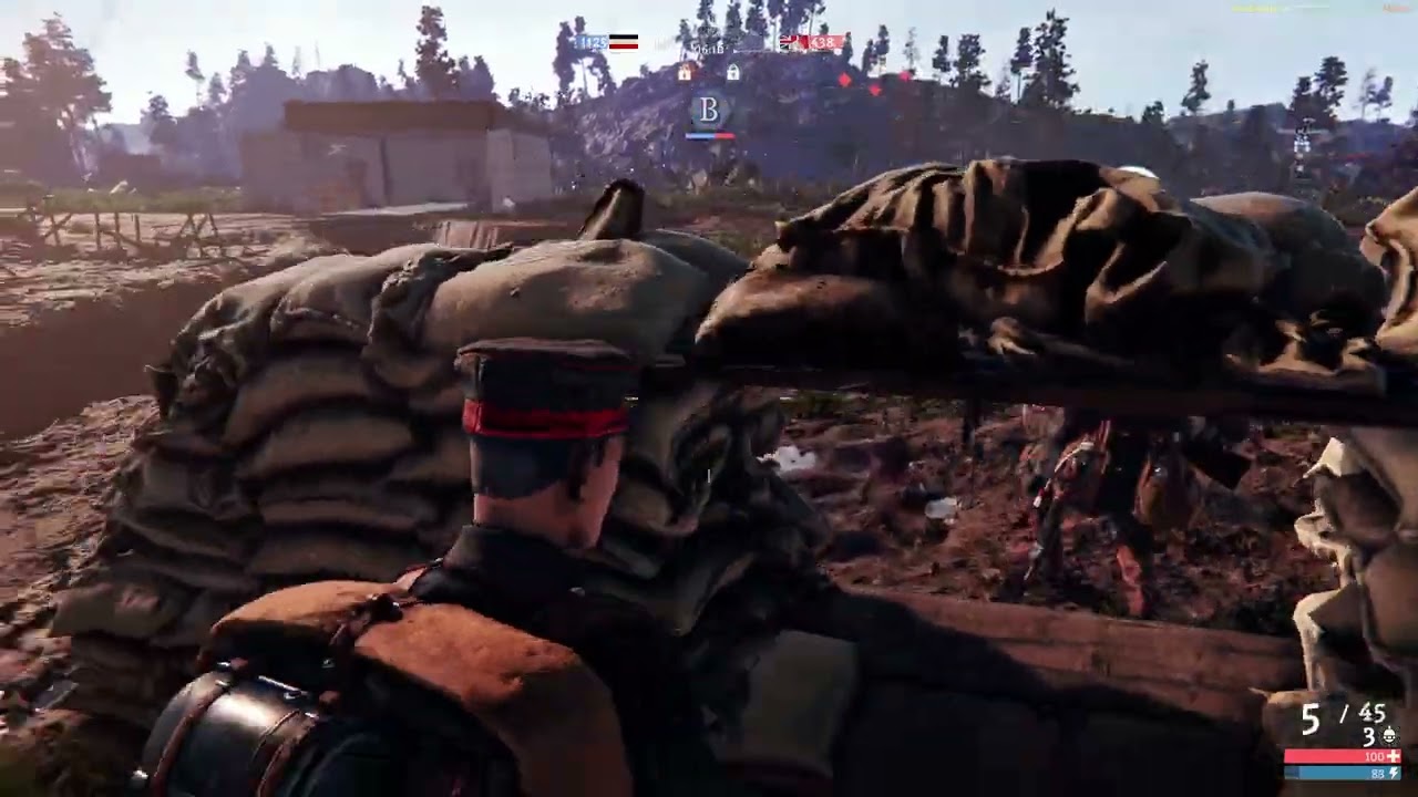 (2/2) Over The Top WW1 PC | Single Player (vs AI) | Gameplay