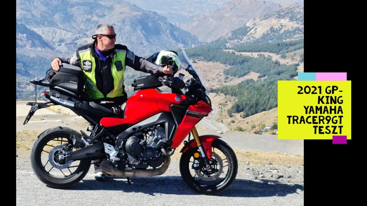 2021 Gp-King - Yamaha Tracer9Gt teszt. Videó a megújult sportos, de kényelmes kanyarvadászról...