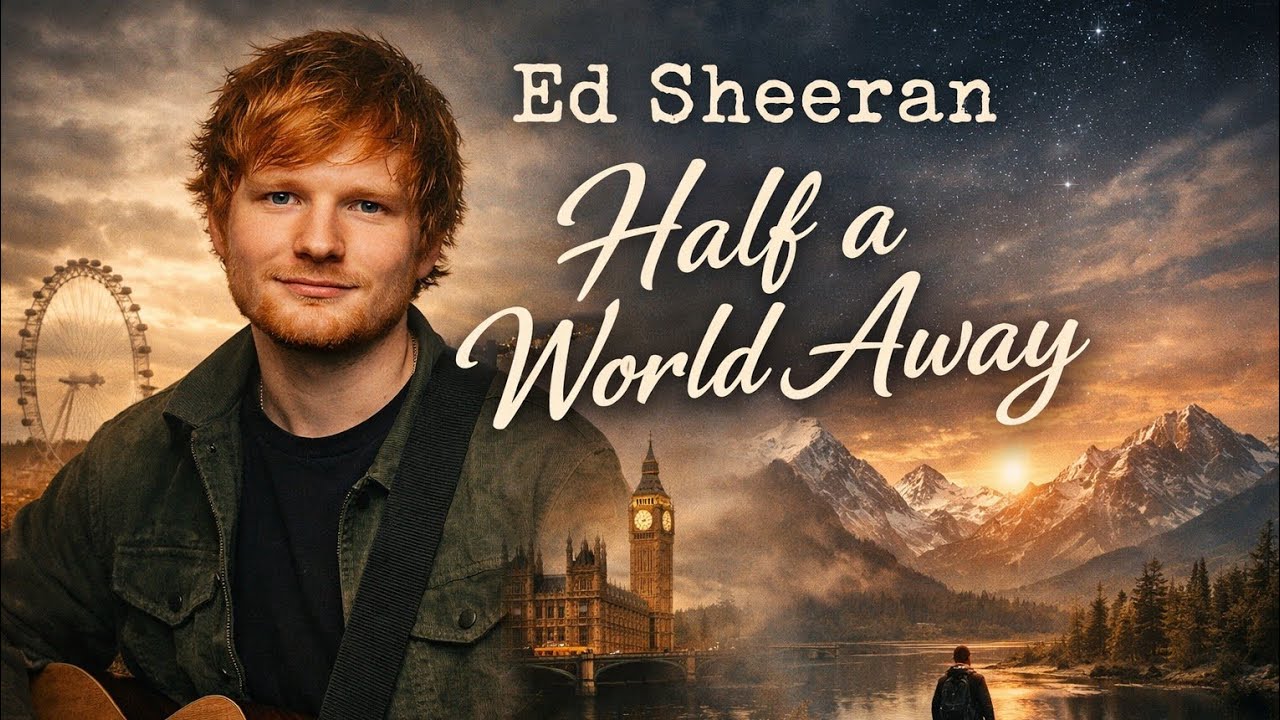 Half a World Away | Emotional Acoustic Love Song (Official Lyric Video)