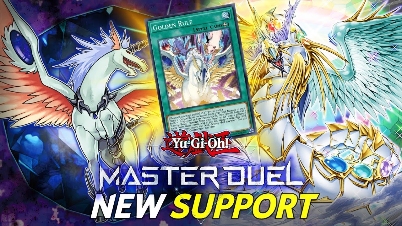 FULL POWER SUPPORT! Advanced Crystal Beast Deck Profile & Gameplay | YuGiOh Master Duel