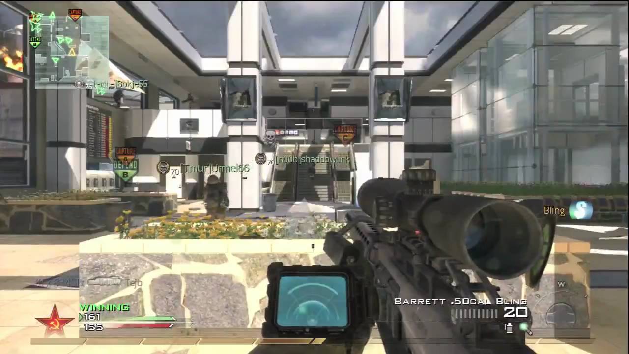 Scout Sniping -  on Terminal MW2 live com #6