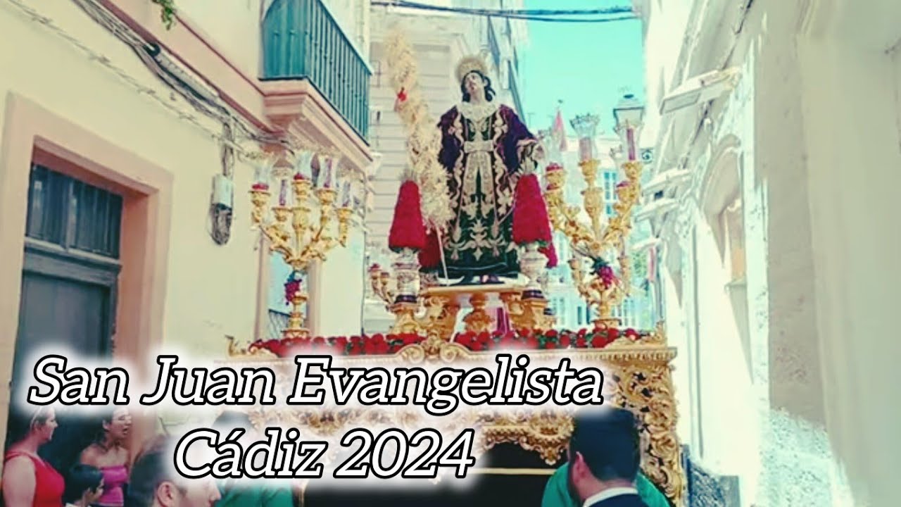 Regreso de San Juan Evangelista de la Hermandad de las Aguas, Cádiz | Corpus Christi | Junio 2024 |