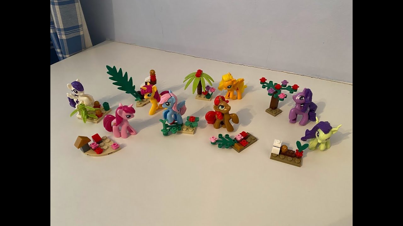 Bootleg Lego My Little Pony Figures and Builds Sets from SY Review.