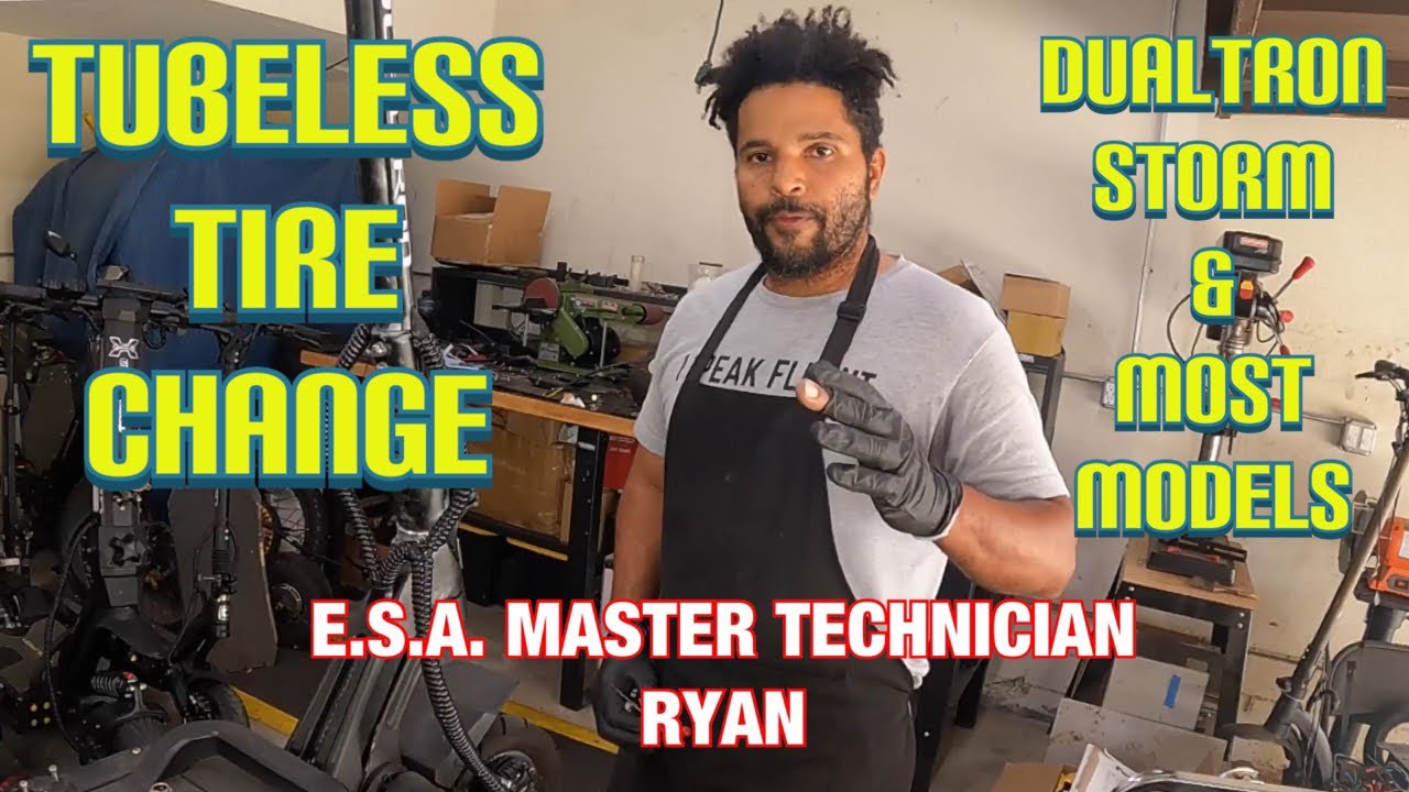 Замена бескамерных шин DUALTRON STORM NO-FLAT | АКАДЕМИЯ ЭЛЕКТРОСКУТЕРОВ | ДЛЯ БОЛЬШИНСТВА БЕСКАМ...