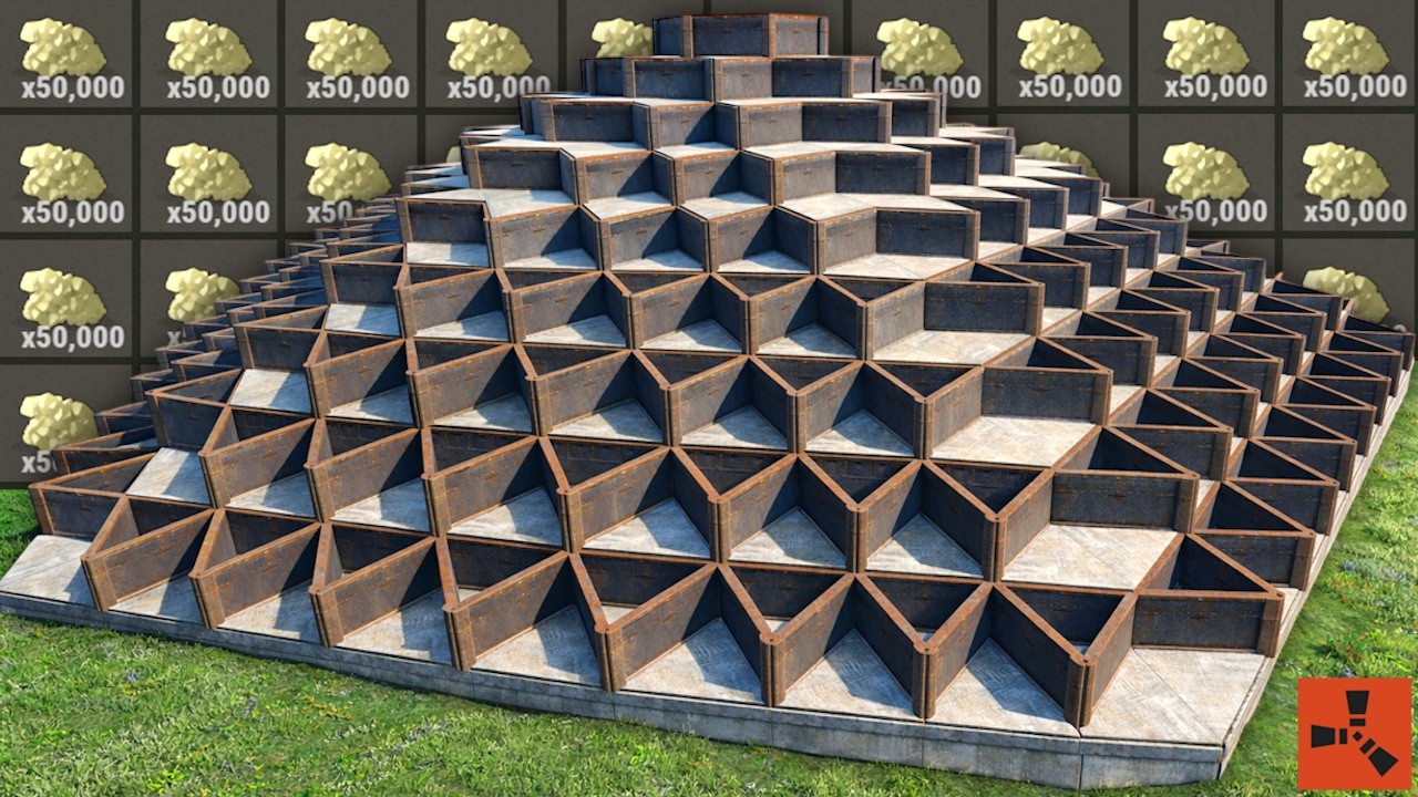 Raiding a MASSIVE ARMORED CLAN BASE that's LOADED! | Rust