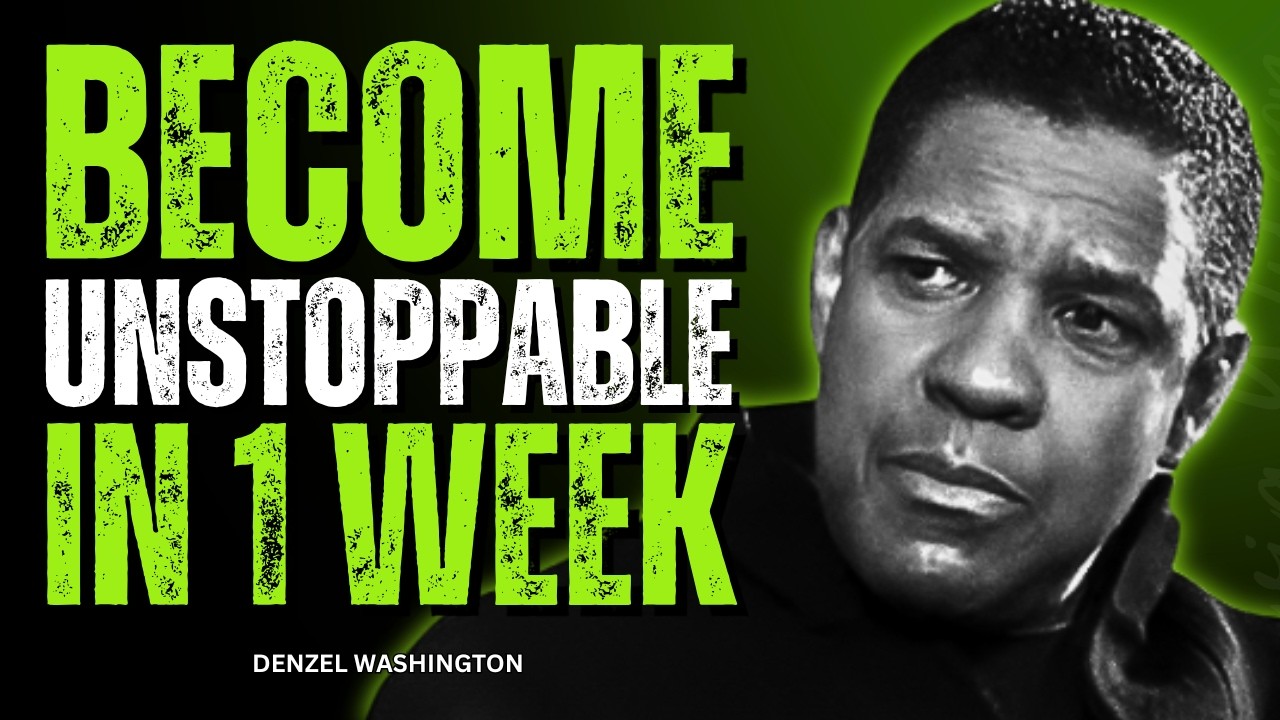 How To Become Unrecognizable In 7 Days | Denzel Washington Motivation