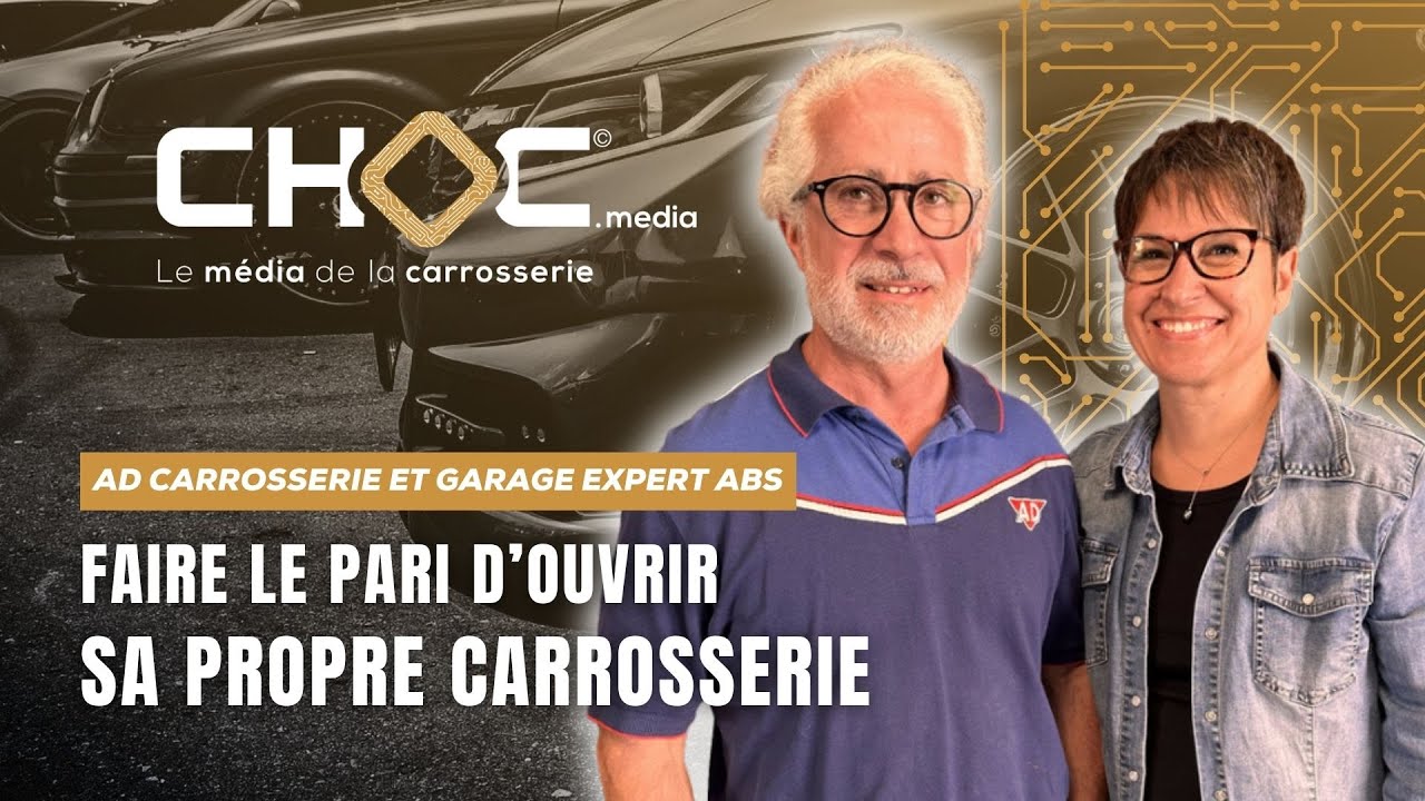 FAIRE LE PARI D'OUVRIR SA PROPRE CARROSSERIE - Maria & Carlos Martins de AD Carrosserie