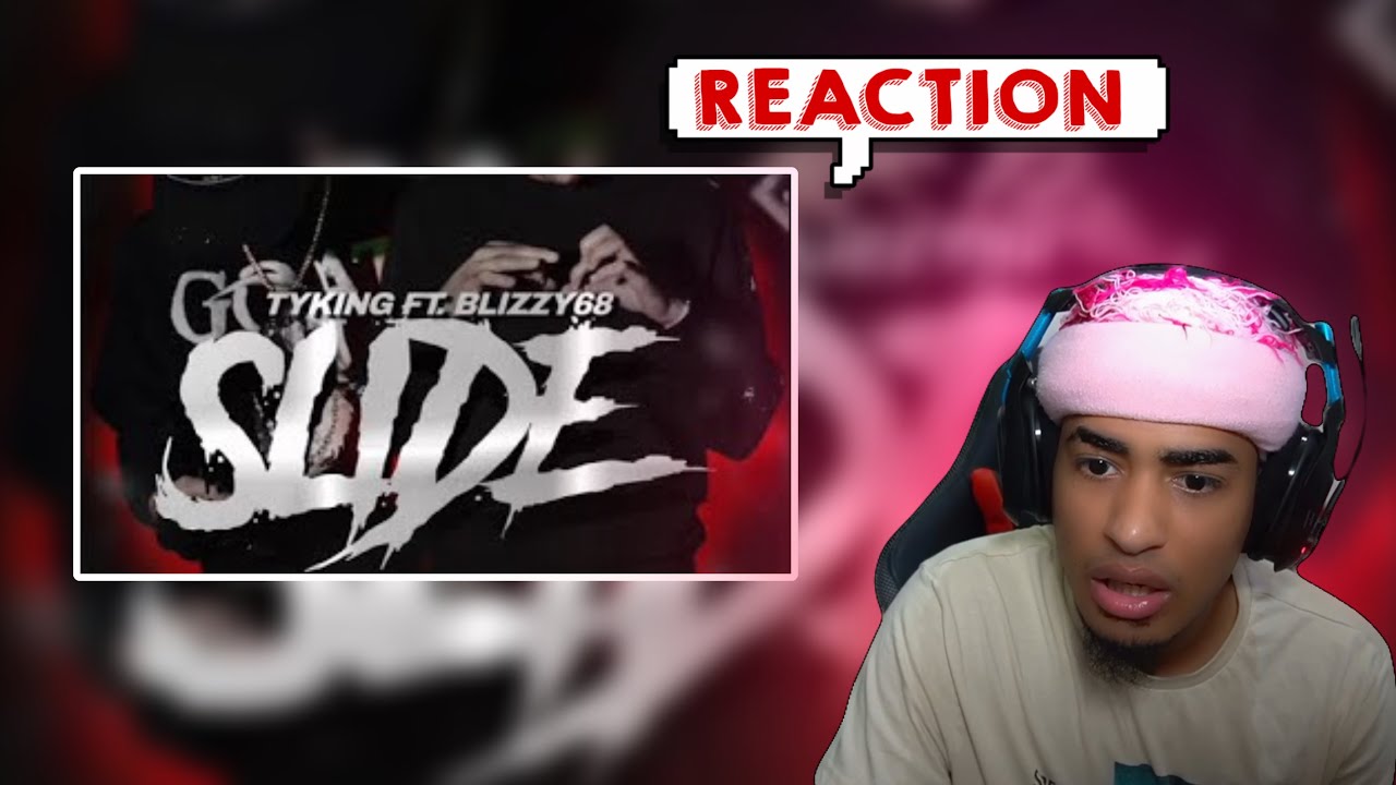 ReyDeLaCity🤴🏻Reacciona a TYKING x BLIZZYEBK - Slide🌪️☄️ *Se la pusieron difícil a Laja*🤯