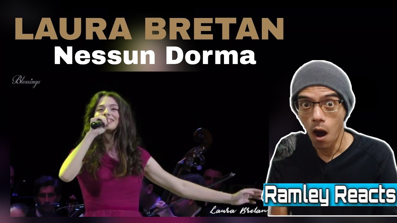 Reaction🎵Laura Bretan - Nessun Dorma (Bucharest Concert) | Ramley Reacts