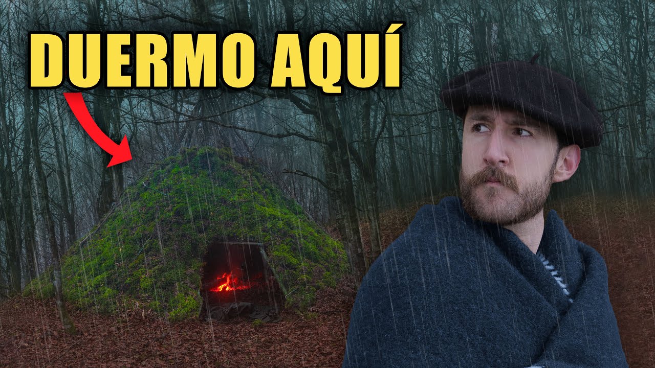 Dormir en el Bosque S&Iacute; es C&oacute;modo - Construyo un Refugio TIPI