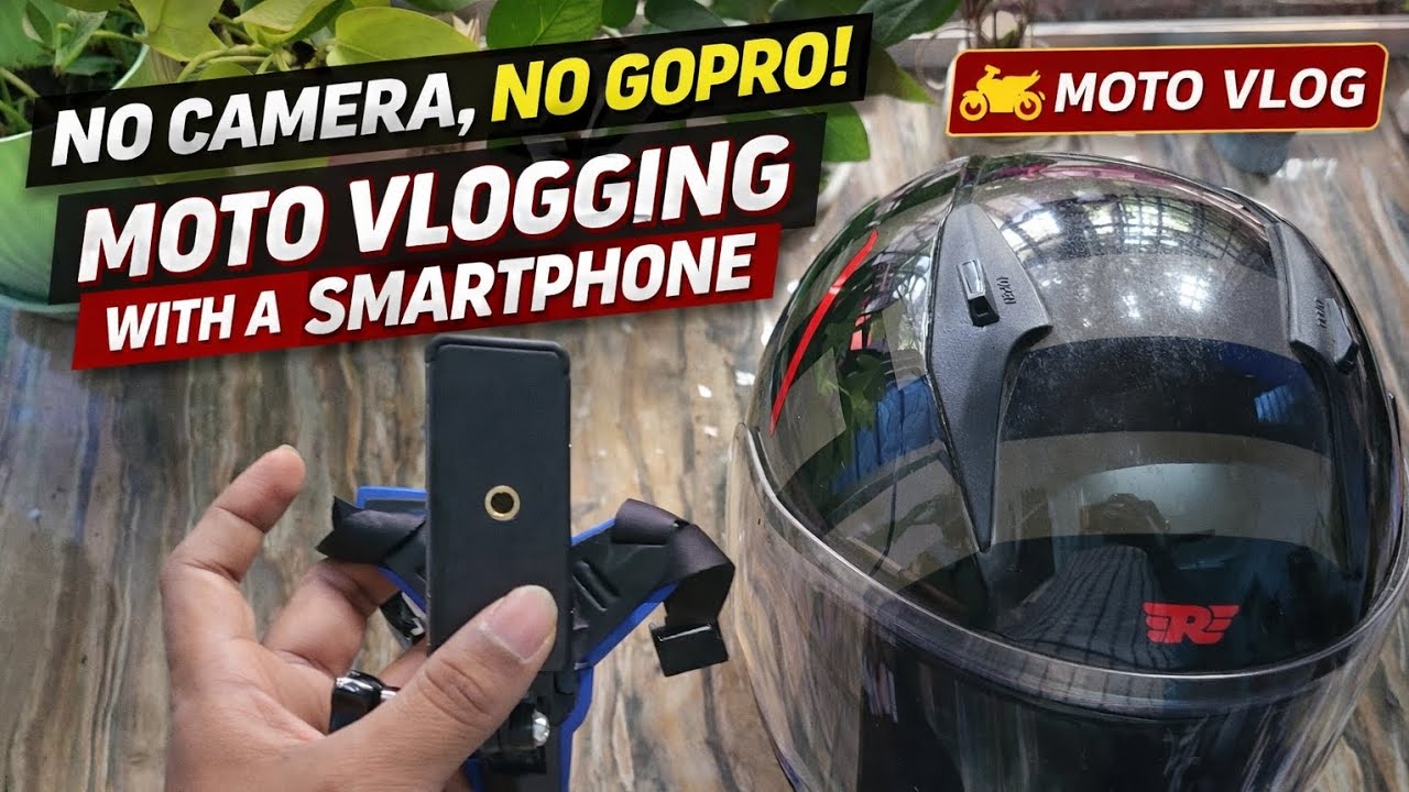 No Camera, No GoPro! Moto Vlogging with a Smartphone | Beginner Moto Vlog 2026