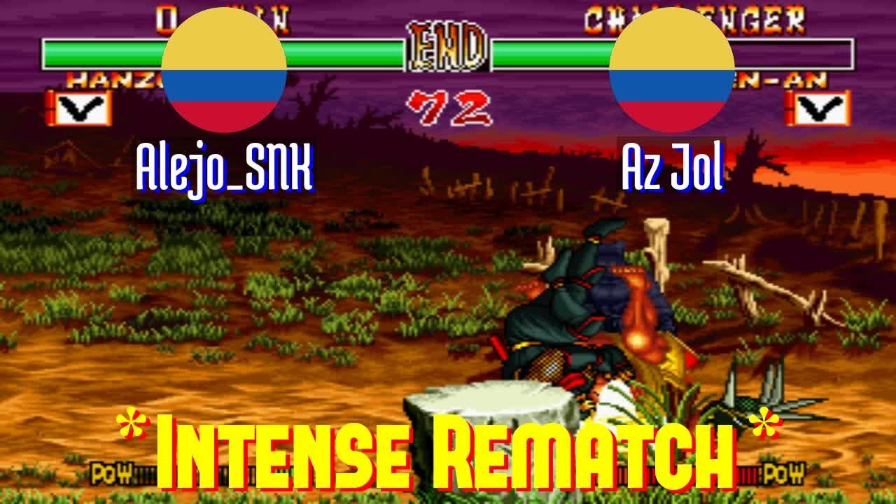 FT5 @samsho2: Alejo_SNK (CO) vs Az Jol (CO) [Samurai Shodown II Fightcade] Feb 14