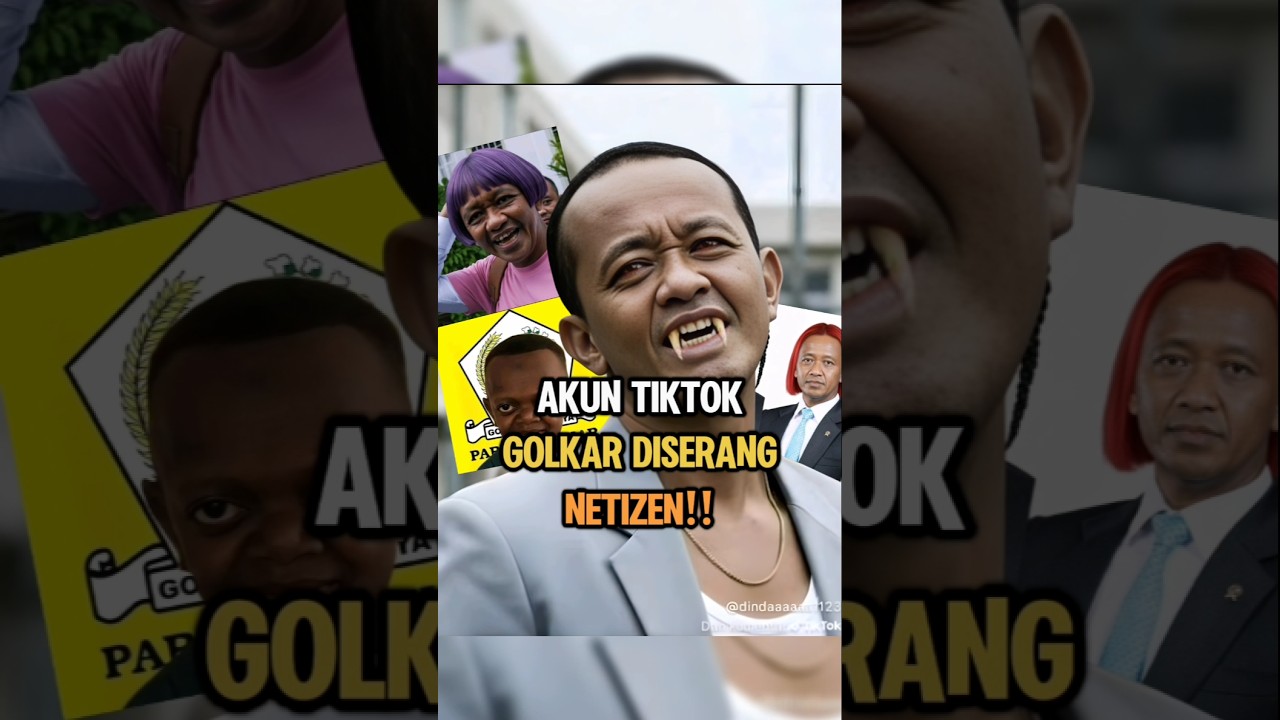 Akun Tiktok Golkar Diserang Netizen? #shorts