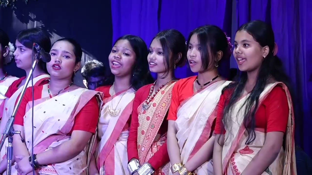 Chorus by the students of Abhigyanam Sr Secondary School on Annual Day celebration, EUPHORICA 25 -26