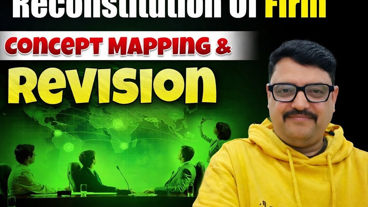 Reconstitution of Partnership Firm | Class 12 Accountancy |  Easy Explanation             