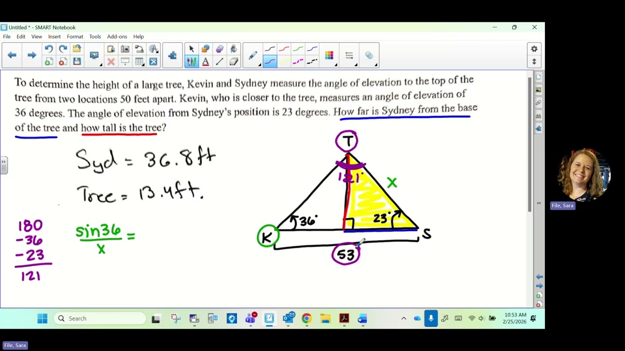 honors geometry - unit 7B review questions - 4th period (word problems, #6)