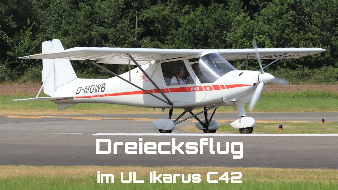 Dreiecksflug im UL C42 (Borkenberge - Marl - Stadtlohn)