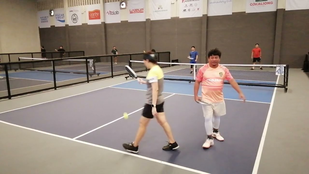 Fierce Warriors on the court 🤩🔥 Ingrid-Gil vs Klarenz-Andy
