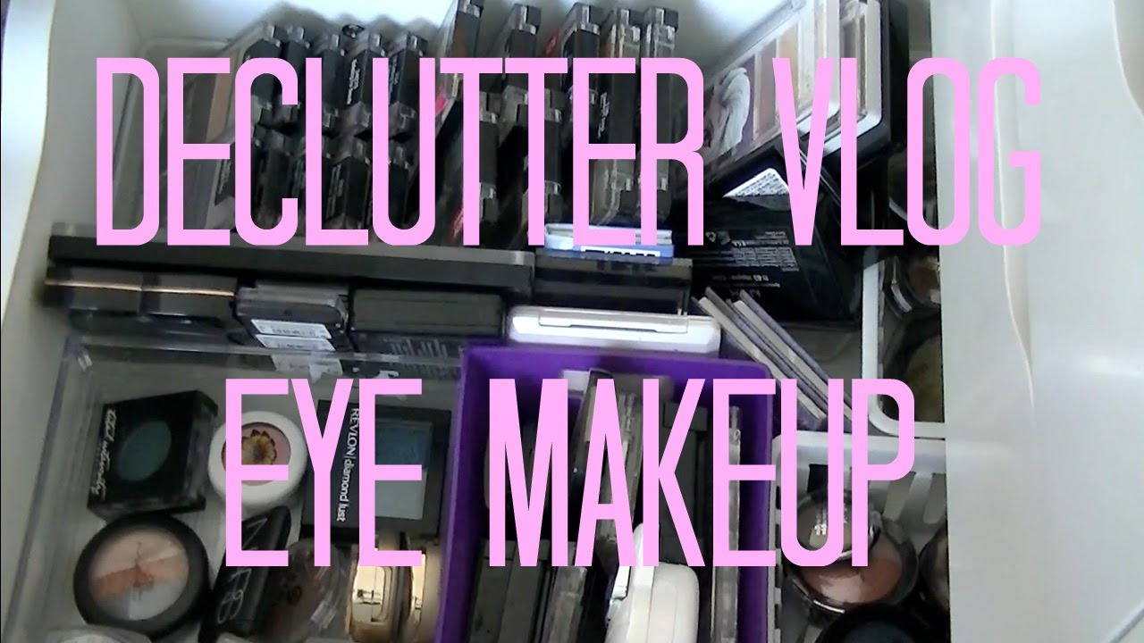 Declutter Vlog #12: Eye Products- Palettes, Shadows & More! {Round 4}