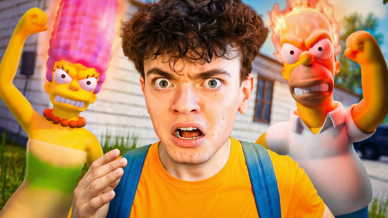 Schoolboy Runaway aber mit den SIMPSONS 😨🤬