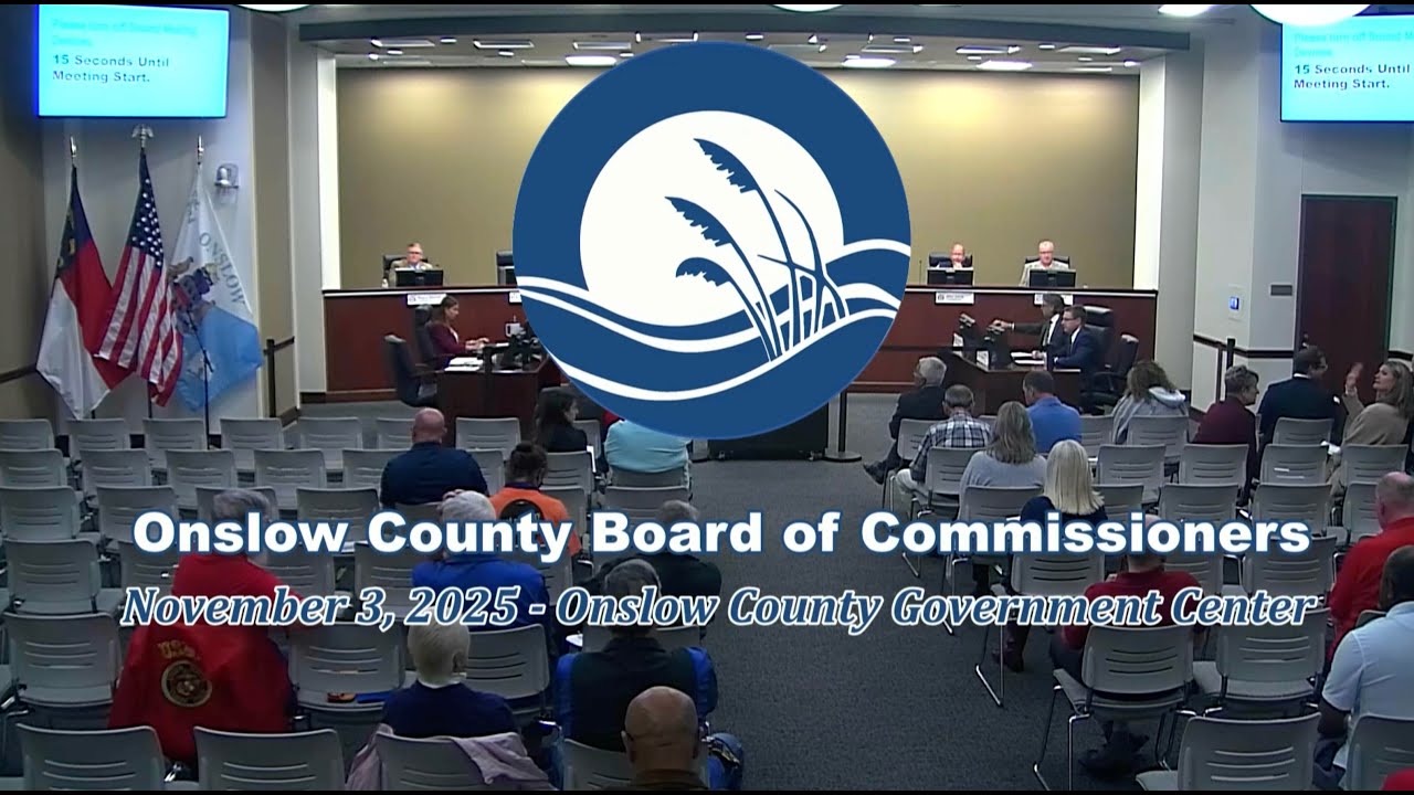 Onslow County Board of Commissioners' Meeting