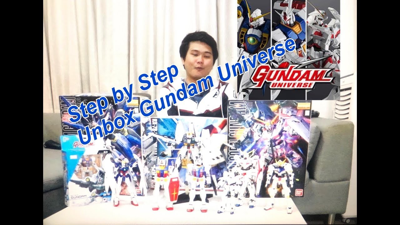 รีวิว Unbox แกะกล่อง UNBOX GUNDAM Universe#Gundam #Gunpla #GundamRx78 #Gundamwing #GundamSeed