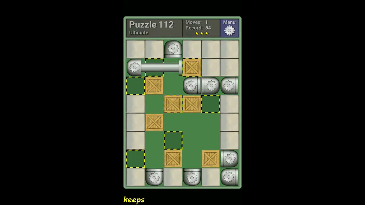Pushing Machine (Ultimate) Level Puzzle 112 - Perfect Solution