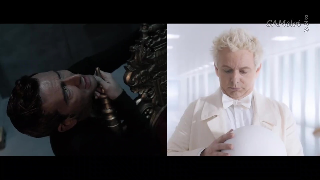 Aziraphale/Crowley - Drops Of Jupiter (partially AI generated)