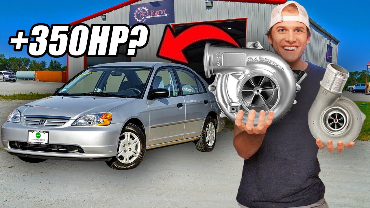 I Put Diesel Compound Turbos On A Honda Civic