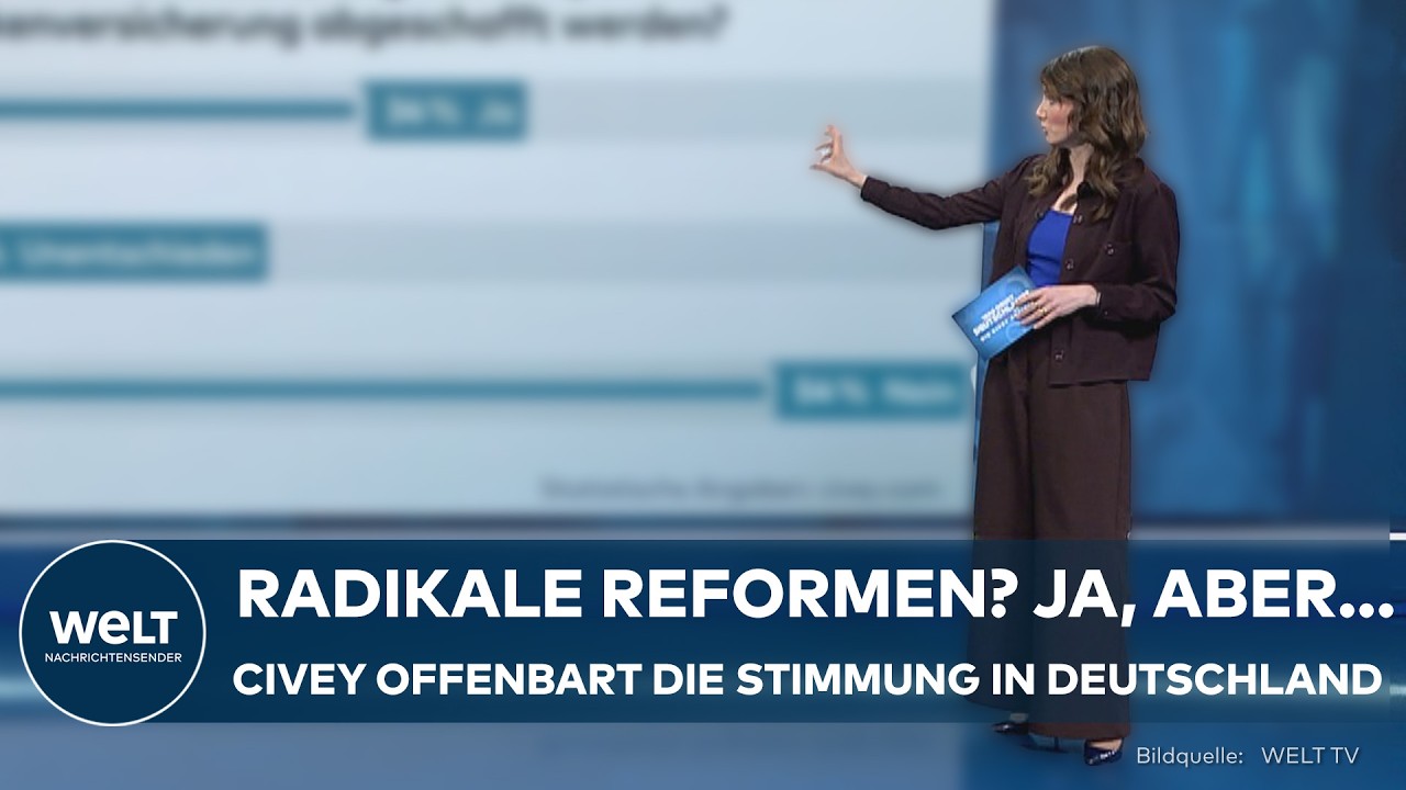 RADIKALE REFORMEN IN DEUTSCHLAND: Breite Ablehung! Civey-Umfrage offenbart die Stimmung der B&uuml;rger