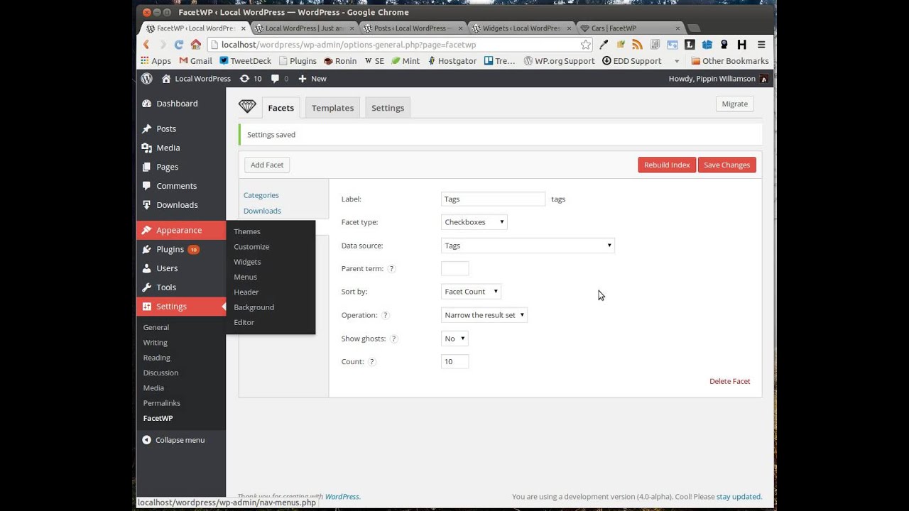 FacetWP Demo