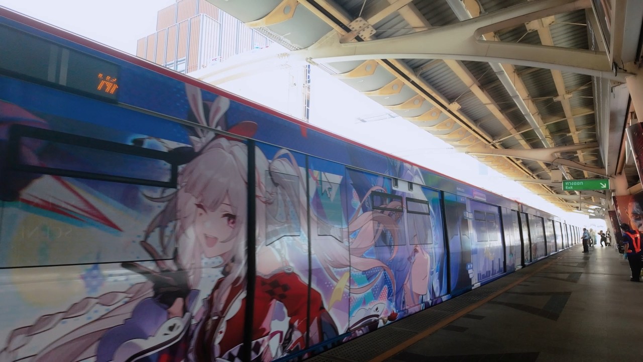Welcome to Planarcadia! Skytrain at first day Bangkok