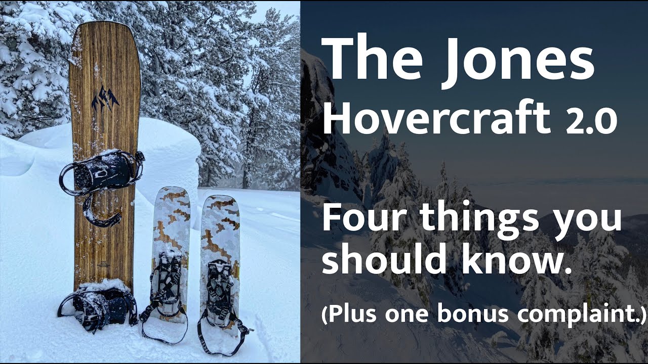 Jones Hovercraft 2.0: четыре вещи, которые вам следует знать