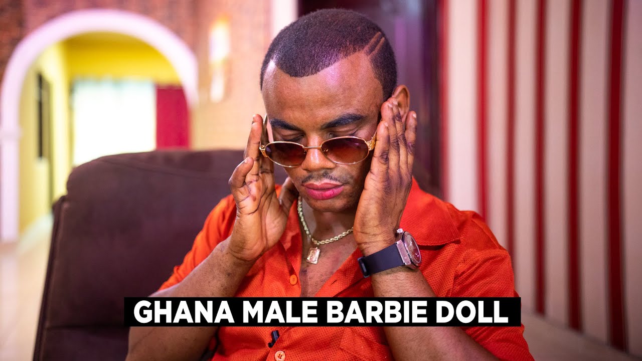 Meet Akwasi Kardashian the Ghana male barbie doll