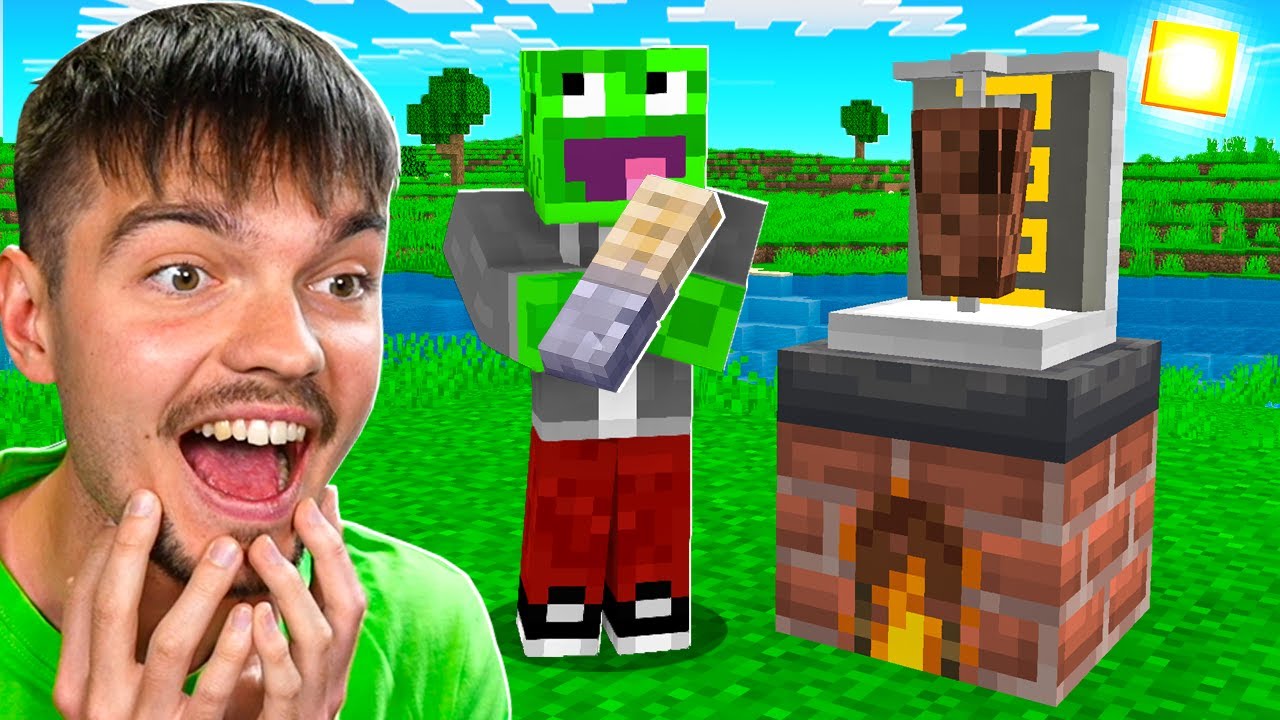 DODAŁEM PRAWDZIWEGO KEBABA DO MINECRAFT!