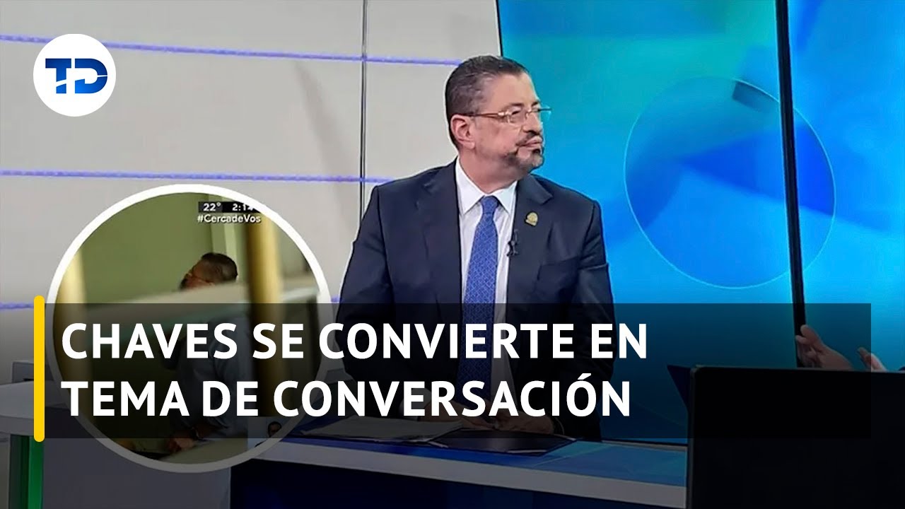 Este fue el recorrido del Presidente Rodrigo Chaves; aquí las imágenes