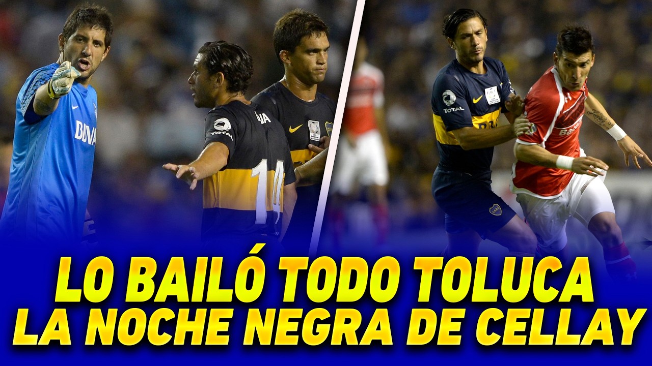 La peor NOCHE DE COPA de CRISTIAN CELLAY ❌ EL DÍA que se LO BAILÓ TOLUCA 👊  MÍNIMAS BOSTERAS #4