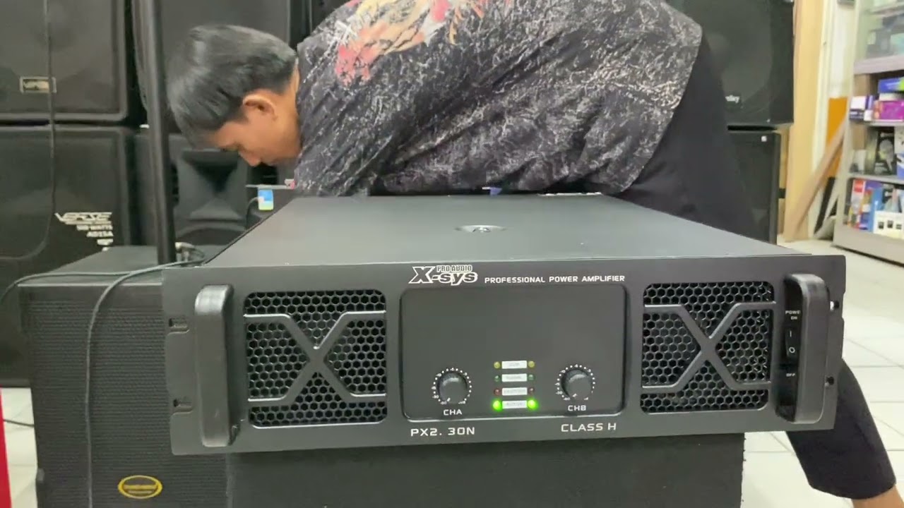 POWER X-SYS PX2.30N — KELAS PROFESIONAL!! | Tenaga Dahsyat 9000W Power Amplifier Event & Live Sound