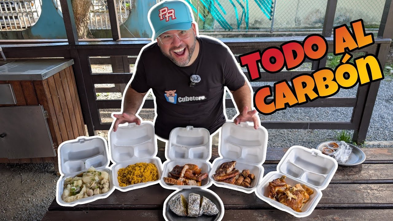 Todo AL CARBÓN | POLLO, Costillas, CHULETA CAN-CAN y Longaniza. Rancho CARBÓN EXPRESS | Aguada PR