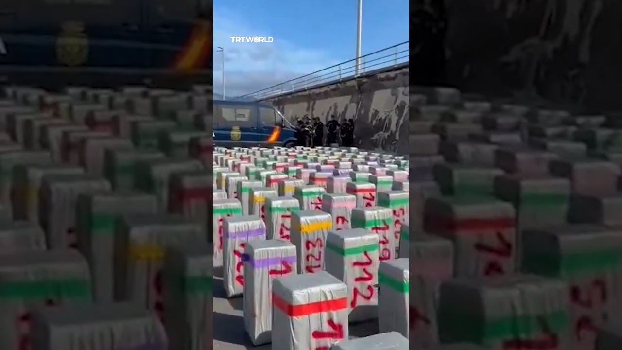 Spanish police seize nearly 10 tonnes of cocaine in major Atlantic operation