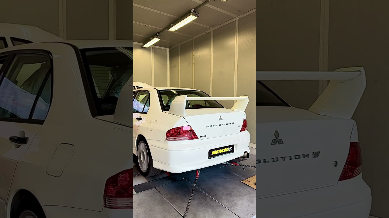 Mitsubishi Lancer EVO 7…280 Cv 383 Nm (dati originali)…guarda come finisce…