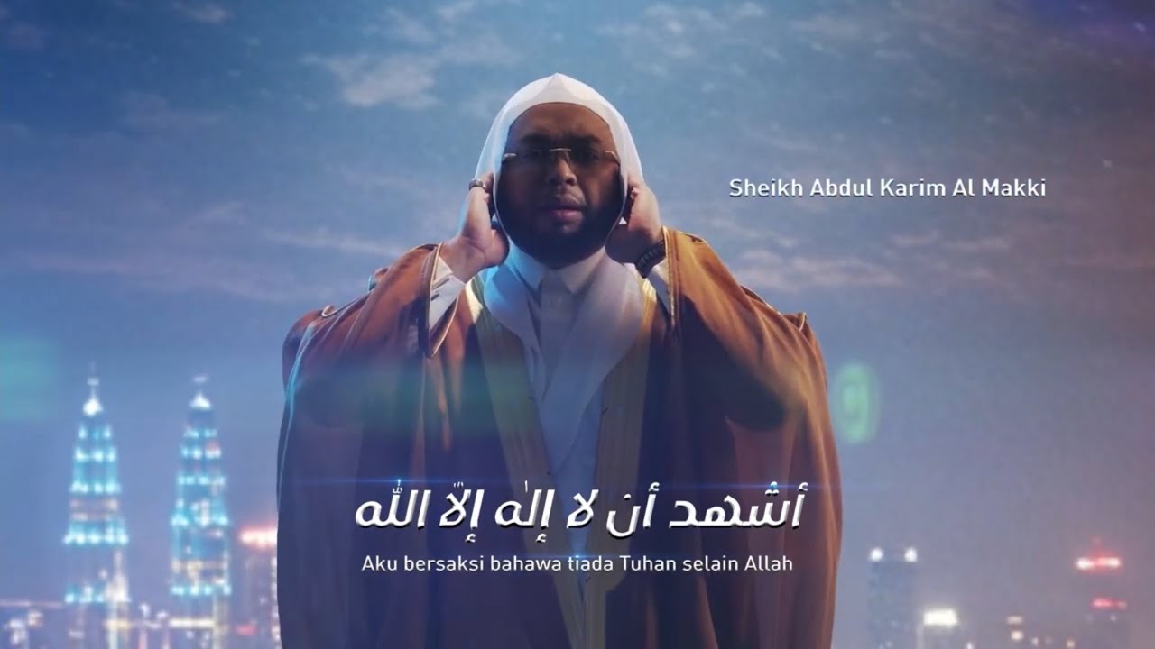 Azan TV3 Jiharkah  Abdulkarim Almakki