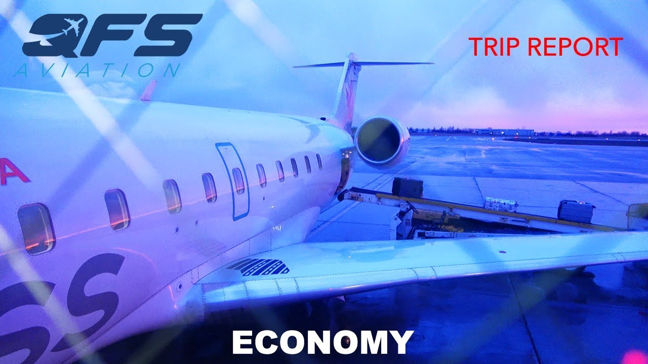 TRIP REPORT | Air Canada Express - CRJ 200 - Ottawa (YOW) to Newark (EWR) | Economy