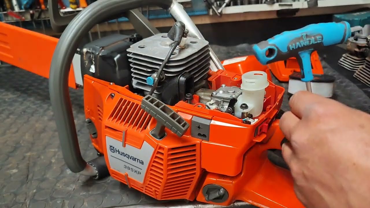 Husqvarna 395.... Todo son problemas 🤦