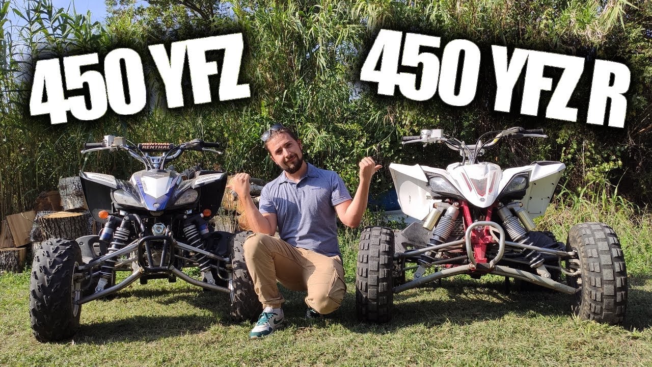 YFZ 450 vs YFZ 450 R : Les différences ?