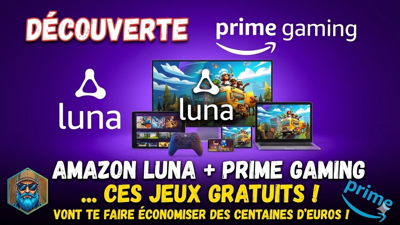 AMAZON LUNA + PRIME GAMING &hellip;ces jeux GRATUITS vont te faire &Eacute;CONOMISER DES CENTAINES D&rsquo;EUROS !