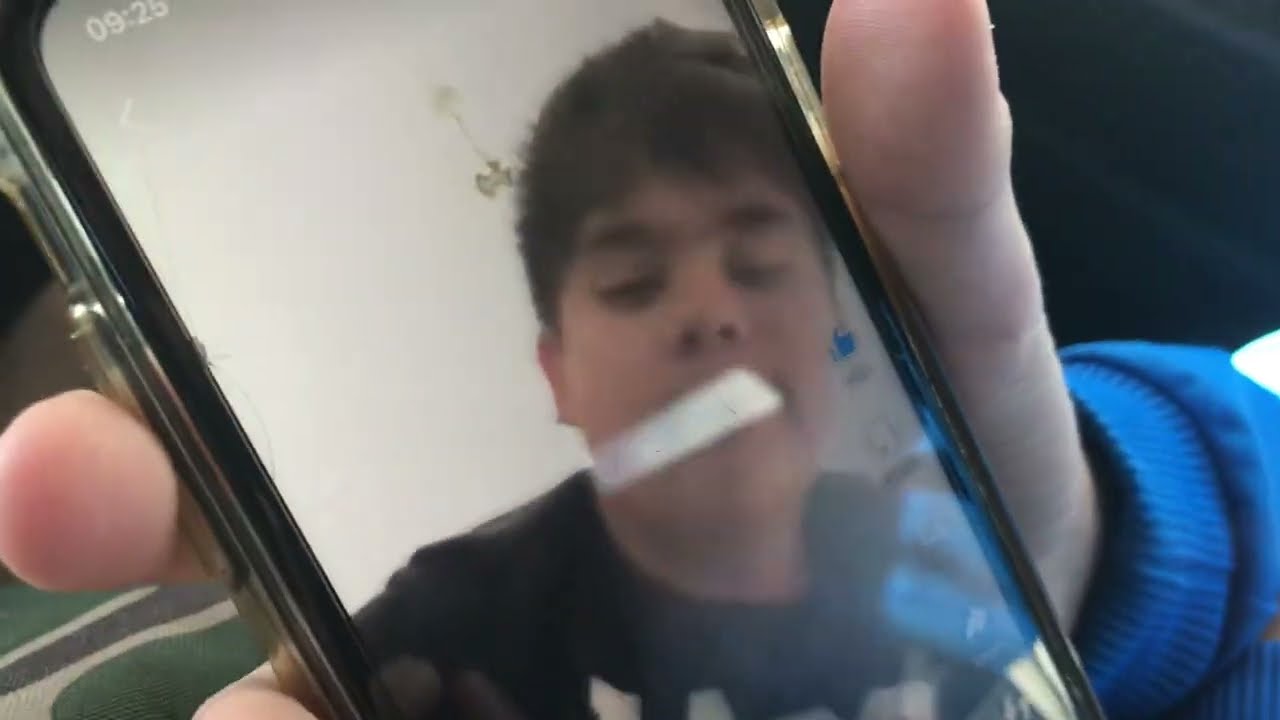 Funny he name is ollie and his channel name is ollie gaming 123 but funny